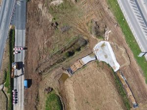 Sharing our best practice on a global scale 23 Birds eye view of interceptor ditch