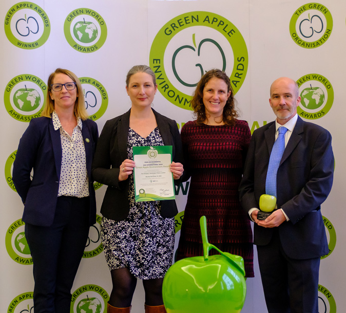 Frog Environmental and Winvic 2024 award win gold web