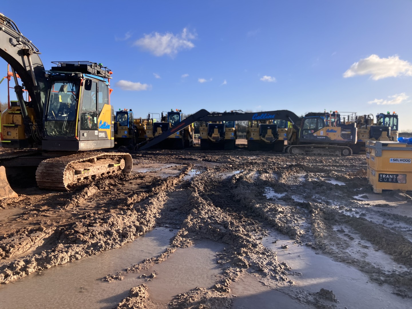 Muddy sites
