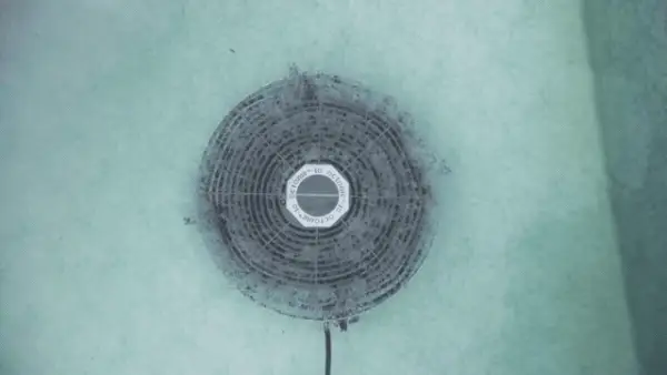 bubble aeration from above